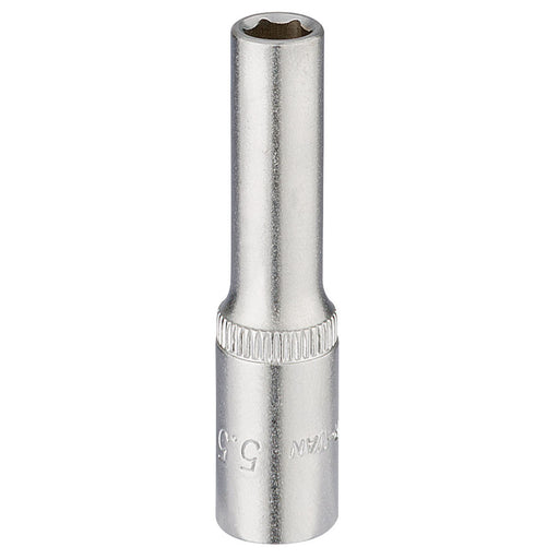 Draper Elora Deep Socket, 1/4" Sq. Dr., 5.5mm 58724 Draper - Dynamic Drive