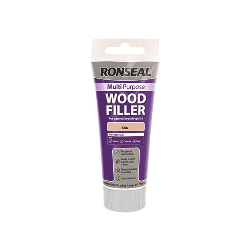 Ronseal Multipurpose Wood Filler Tube Oak 325g Ronseal - Dynamic Drive