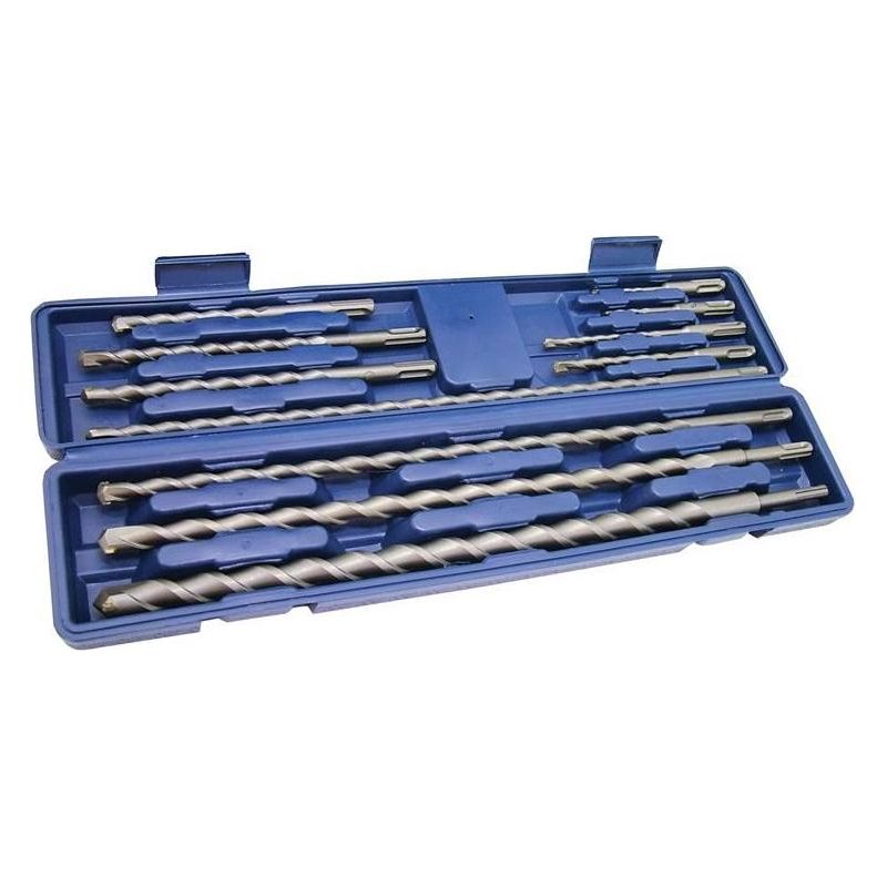 Faithfull SDS Plus Drill Bit Set, 11 Piece Faithfull - Dynamic Drive