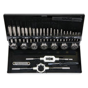 Sealey Tap and Die Set Premier Metric Split Dies HSS 4341 M3-M12 Metal Case Sealey  - Dynamic Drive