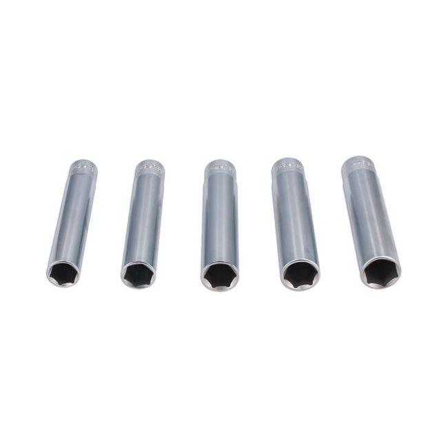 Laser Extra Deep Socket Set 3/8"D 5pc 7823 Laser - Dynamic Drive