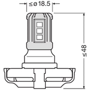 Osram LEDriving SL, 6000K, LED Signal Lamp, Off-Road Only, Non ECE, Folding box Osram - Dynamic Drive