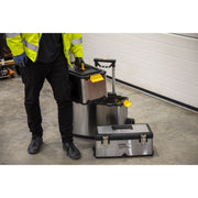 Sealey Mobile Stainless Steel/Composite Toolbox 3 Compartment AP855 Sealey - Dynamic Drive