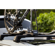 Thule Fast Ride roof bike rack fork mount black Roof Bike Rack Thule - Dynamic Drive