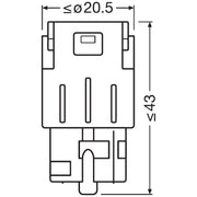 OSRAM LEDriving® SL, WY21W, Amber, LED signal lamps, Off-road only, non ECE Osram - Dynamic Drive
