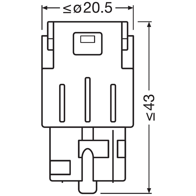OSRAM LEDriving® SL, WY21W, Amber, LED signal lamps, Off-road only, non ECE Osram - Dynamic Drive