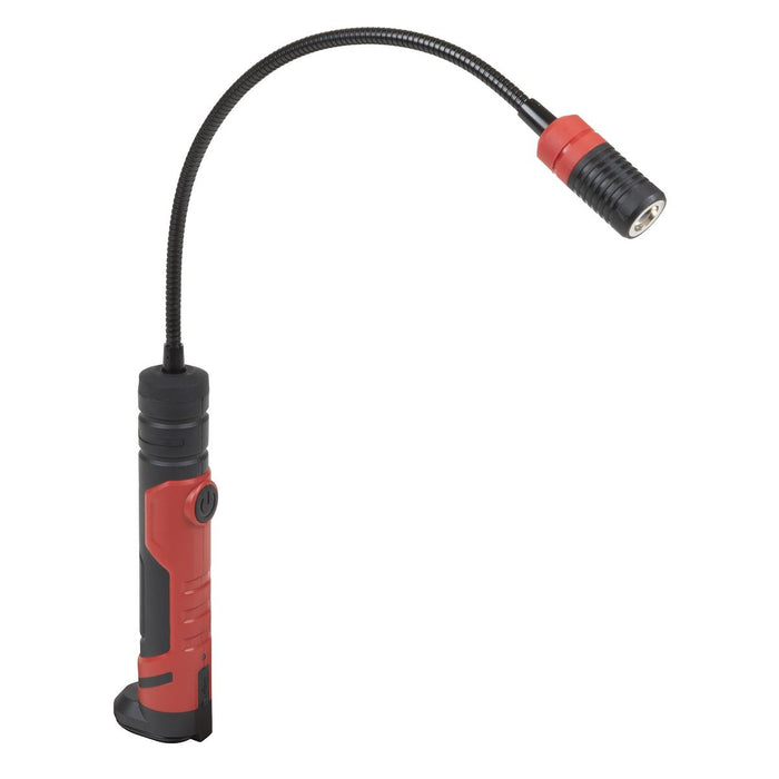 Sealey Rechargeable Flexi Magnetic Pick-Up Tool Light 3W SMD LED LEDFLEXPT Sealey - Dynamic Drive