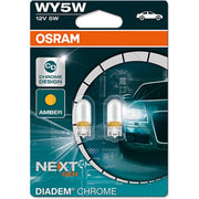 Osram DIADEM CHROME Indicator light WY5W 2827DC-02B nearly invisible when turned Osram  - Dynamic Drive