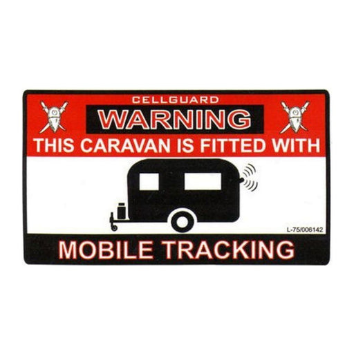 Tracking Fitted Sticker for Caravan W4 - Dynamic Drive