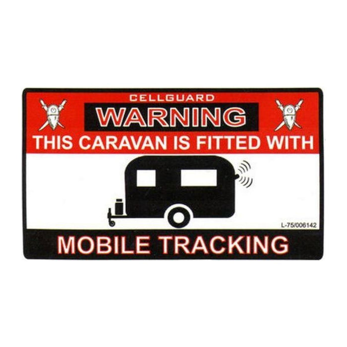 Tracking Fitted Sticker for Caravan W4 - Dynamic Drive