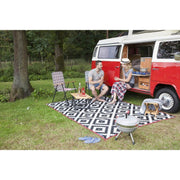 Bo-Camp Urban Collection Chill Mat Lewisham Black/White L Bo-Camp - Dynamic Drive
