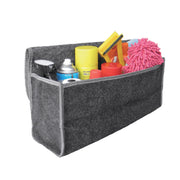 Large Boot Organiser Car Carpet Storage Grey Bag Tools Breakdown Travel Tidy Sakura  - Dynamic Drive