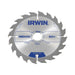 Irwin® Construction Circular Saw Blade 130 x 20mm x 20T ATB IRWIN® - Dynamic Drive
