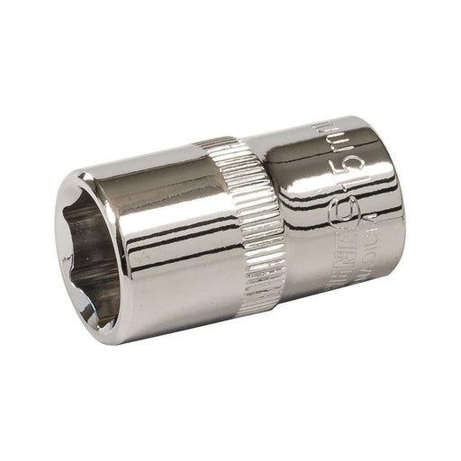 Silverline Socket 1/2" Drive 6pt Metric 15mm Silverline - Dynamic Drive