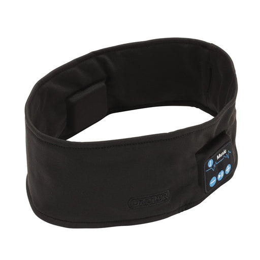Draper Smart Wireless Rechargeable Headband with USB Charging Cable, Black, One Draper - Dynamic Drive