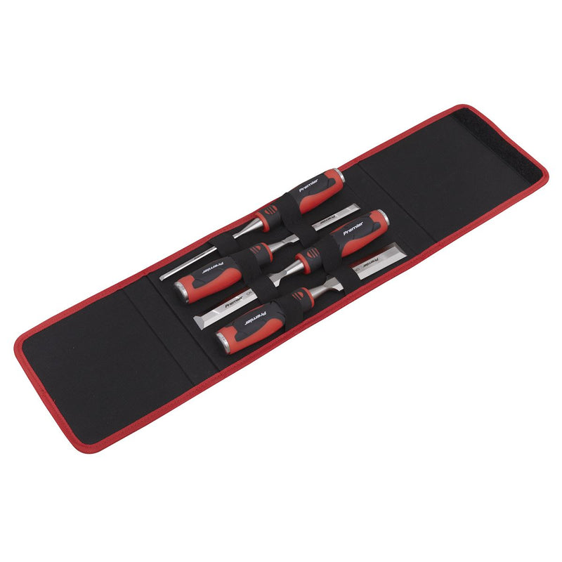Sealey Hammer-Thru Wood Chisel 4pc Set AK9239 Sealey - Dynamic Drive
