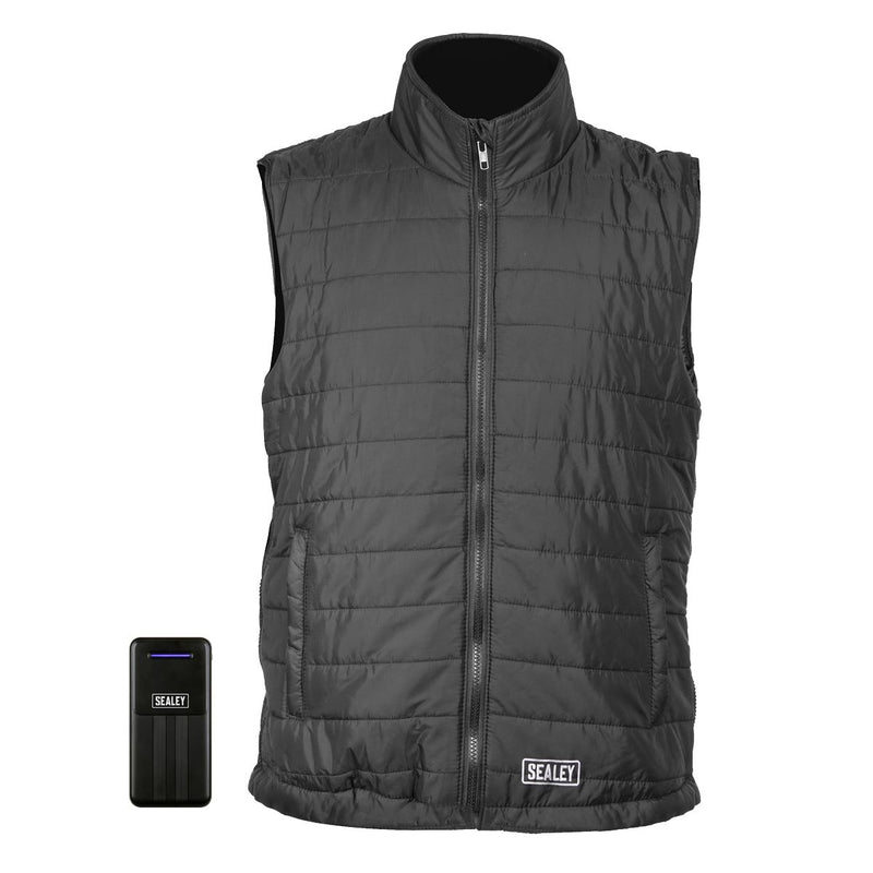 Sealey 5V Heated Puffy Gilet with Power Bank 10Ah - 44" to 52" Chest HG01KIT Sealey - Dynamic Drive