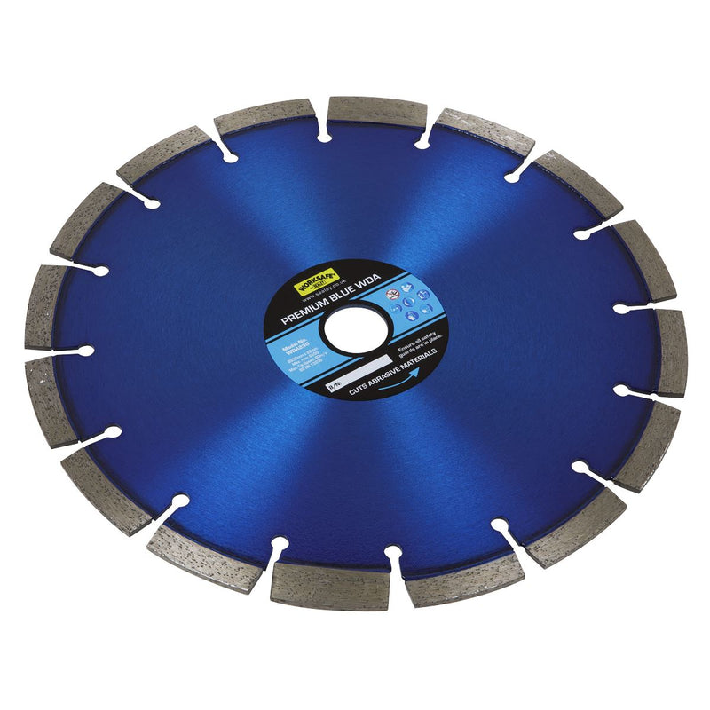 Sealey Premium Blue WDA Diamond Blade230 x 22mm WDA230 Sealey - Dynamic Drive