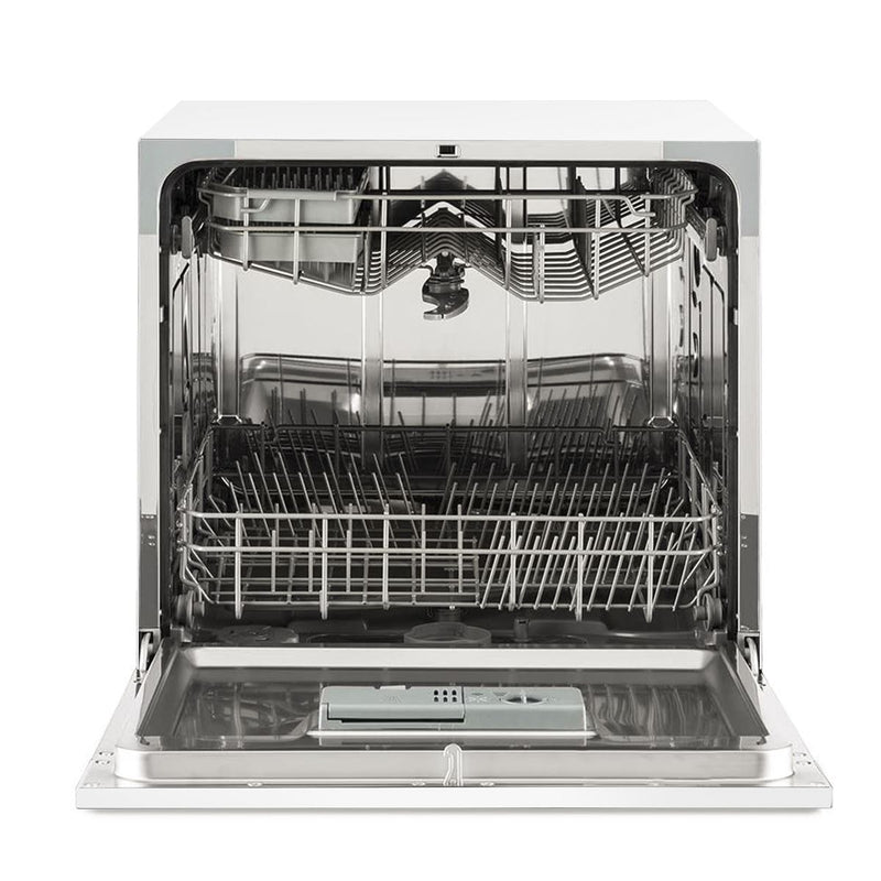Baridi Tabletop Dishwasher 8 Place Settings 8L Capacity - White DH86 Baridi - Dynamic Drive