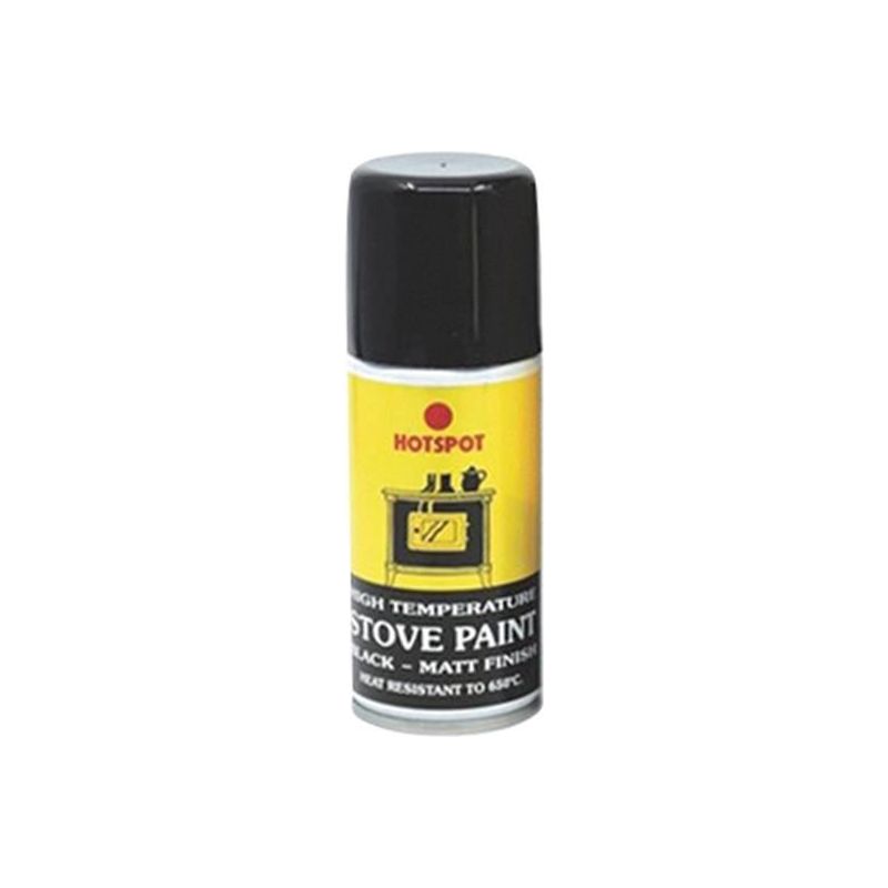 Hotspot Spray Stove Paint Matt Black 450ml Hotspot - Dynamic Drive