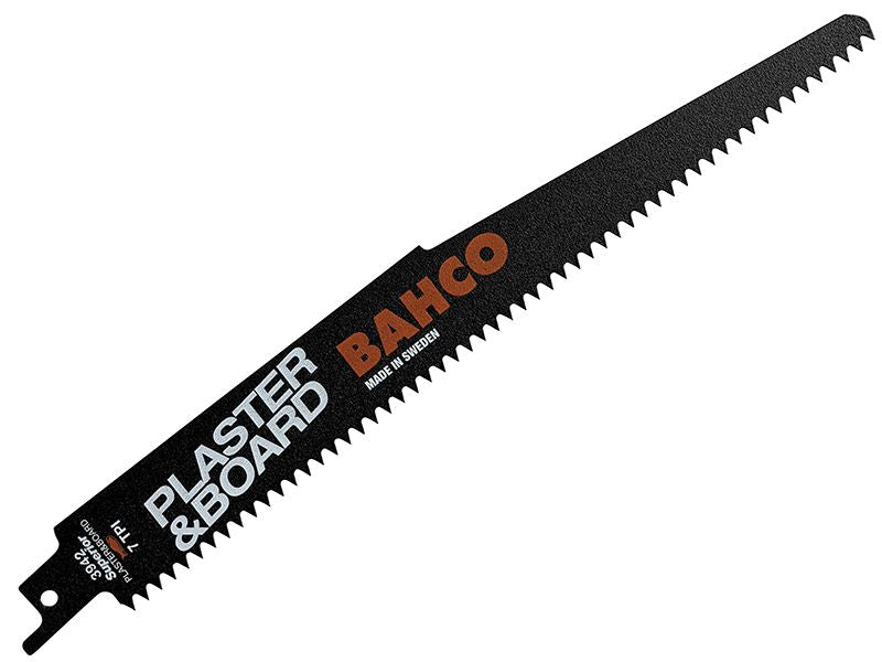 Bahco Reciprocating Blade for Plaster & Board 228mm 7 TPI (Pack 5) Bahco - Dynamic Drive