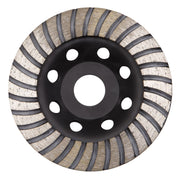 Sealey Concrete Grinding Head Turbo Row125mm WDRTCUP125 Sealey - Dynamic Drive