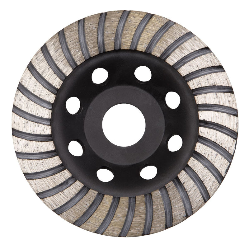 Sealey Concrete Grinding Head Turbo Row125mm WDRTCUP125 Sealey - Dynamic Drive