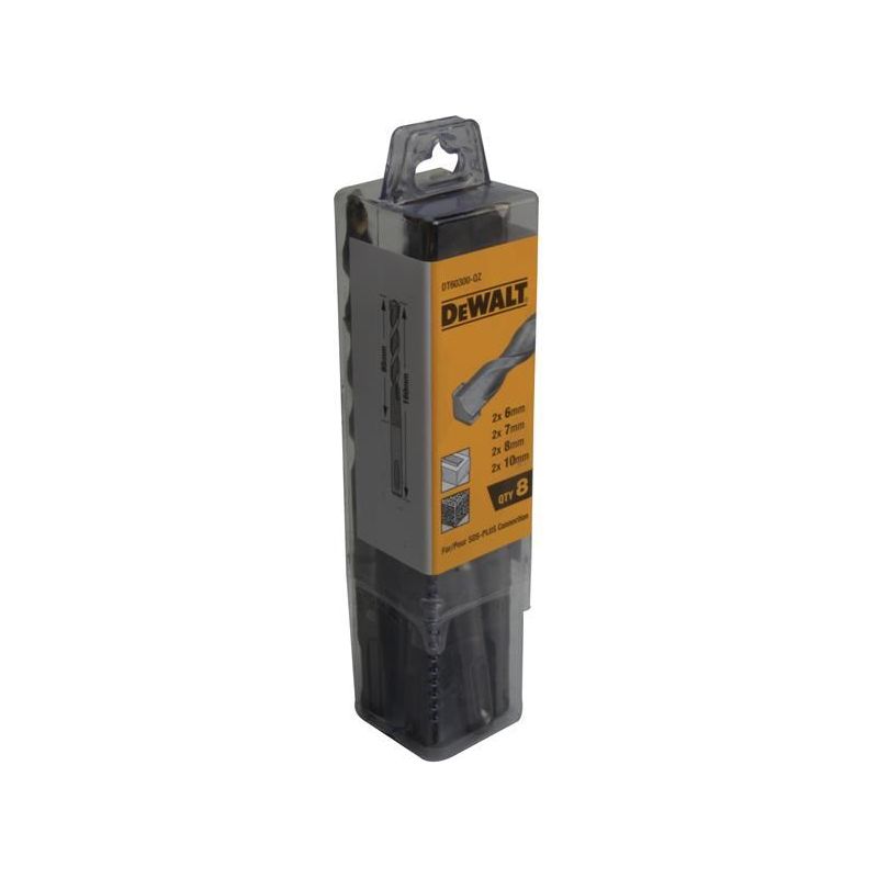 Dewalt Power Tools DT60300 SDS Drill Bit Set, 8 Piece DeWALT Power Tools - Dynamic Drive