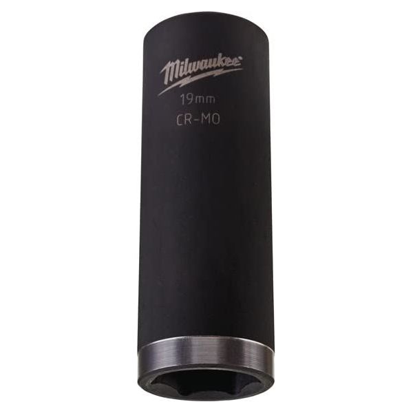 Milwaukee Hex Socket Shw 1/2 Deep 19mm-1Pc 4932480337 Milwaukee - Dynamic Drive