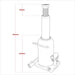 Viking Viking Bottle Jack 20 Tonne PBJ20S Viking - Dynamic Drive