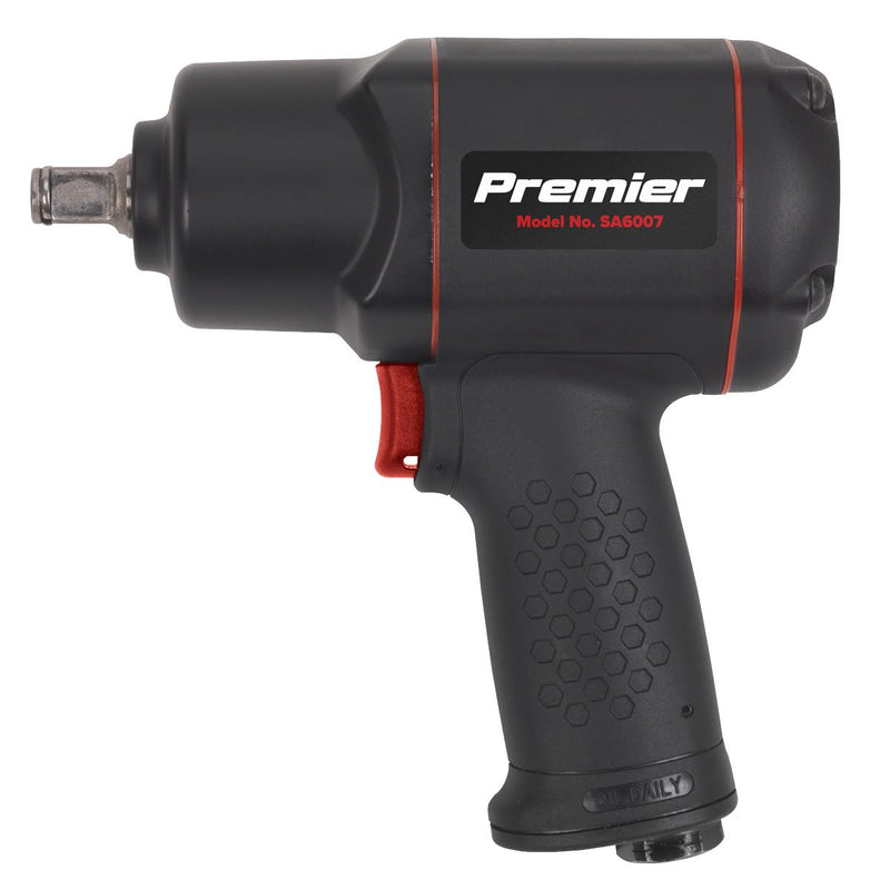 Sealey Air Impact Wrench 1/2"Sq Drive Twin Hammer SA6007 Sealey - Dynamic Drive
