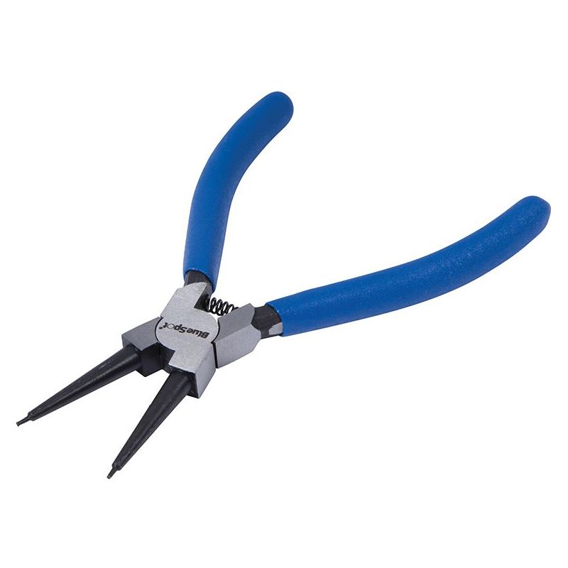 Bluespot Tools Circlip Pliers Internal Straight 150mm (6in) BlueSpot Tools - Dynamic Drive