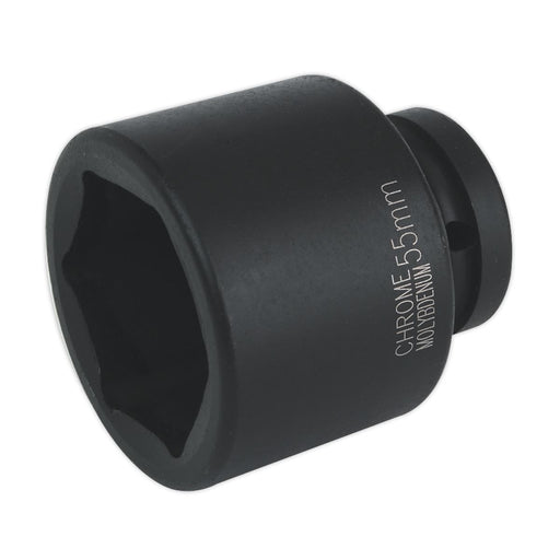 Sealey Impact Socket 55mm 1"Sq Drive IS155 Sealey - Dynamic Drive