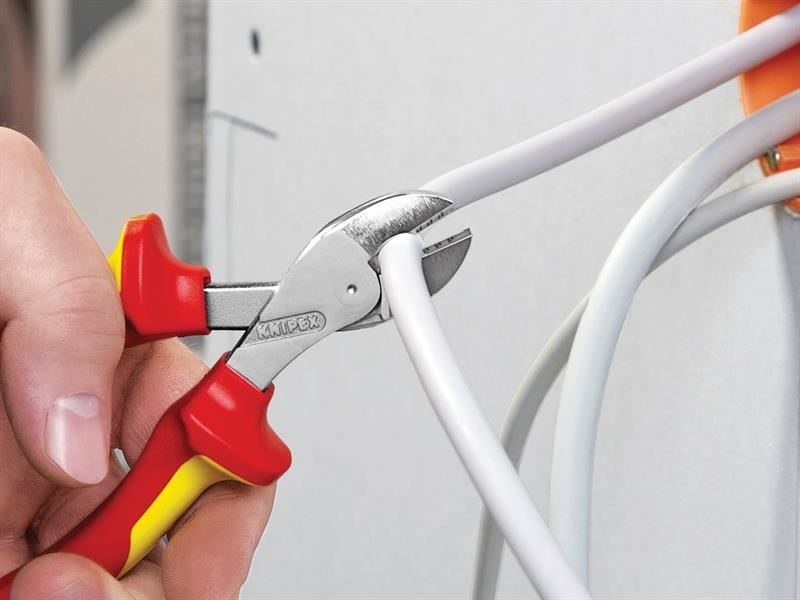 Knipex VDE X-Cut Compact Diagonal Cutter 160mm Knipex - Dynamic Drive