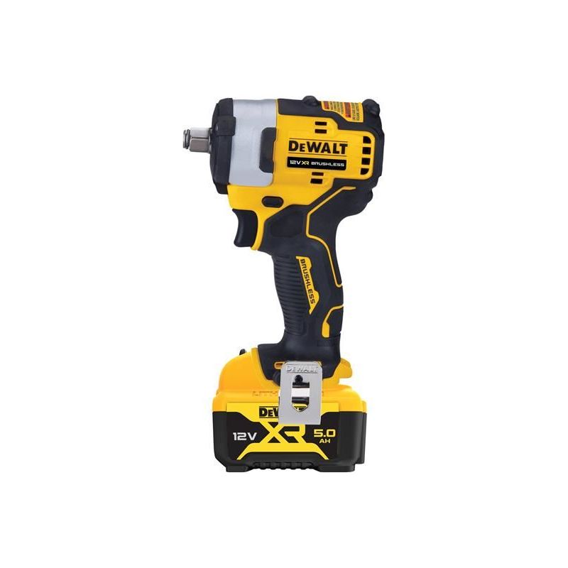 Dewalt Power Tools DCF901P1 XR Brushless 1/2in Impact Wrench 12V 1 x 5.0Ah Li-ion DeWALT Power Tools - Dynamic Drive
