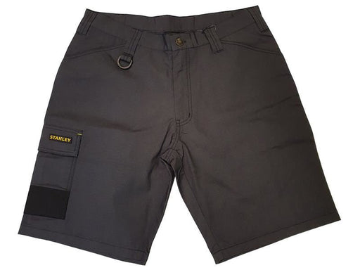 Stanley® Clothing Tucson Cargo Shorts Grey Rip-Stop Waist 30in STANLEY® Clothing - Dynamic Drive
