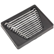 Sealey Combination Spanner Set 12pc Lock-On 6pt Metric AK63925 Sealey - Dynamic Drive