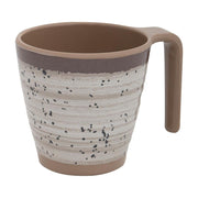 Bo-Camp Mug Halo M Melamine 4 Pieces Beige Bo-Camp - Dynamic Drive