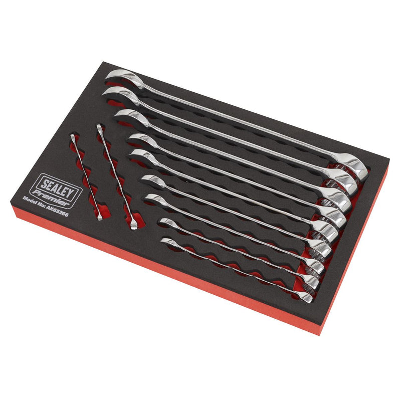 Sealey Combination Spanner Set 11pc Imperial AK63266 Sealey - Dynamic Drive