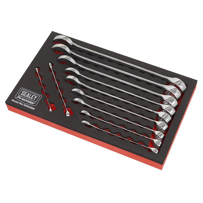 Sealey Combination Spanner Set 11pc Imperial AK63266 Sealey - Dynamic Drive