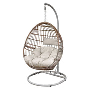 Dellonda Single Swinging Egg Chair with Cushion DG60 Dellonda - Dynamic Drive