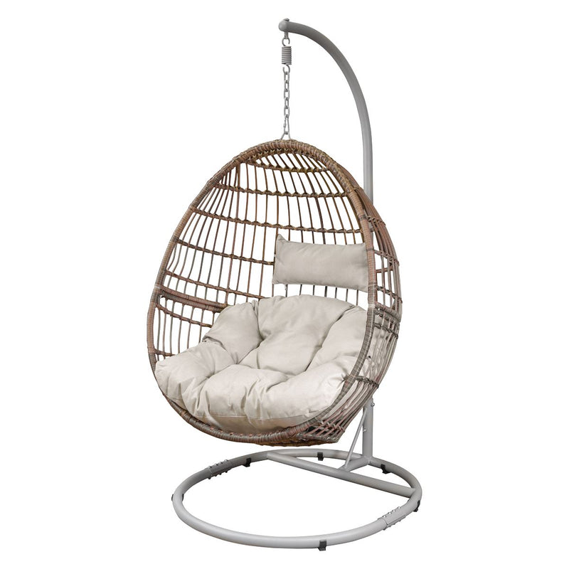 Dellonda Single Swinging Egg Chair with Cushion DG60 Dellonda - Dynamic Drive