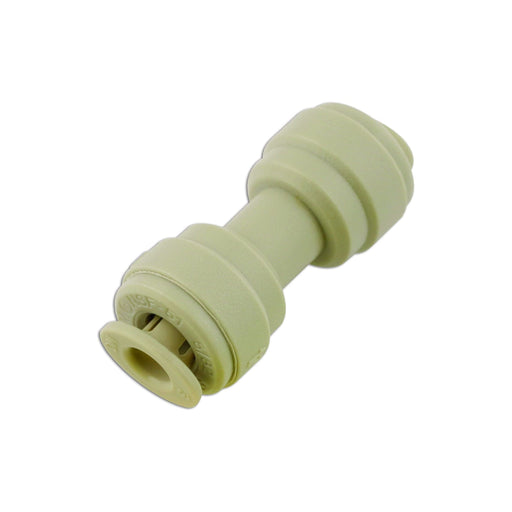 Connect Push-Fit Connector Straight Union 1/4" 10pc 31073 Tool Connection - Dynamic Drive