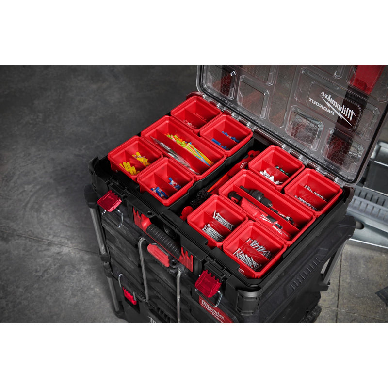 Milwaukee Packout Container 10 x 10 cm Pack of 2 Milwaukee - Dynamic Drive