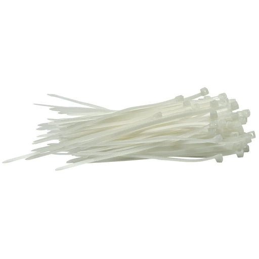 Draper Cable Ties, 2.5 x 100mm, Black (Pack of 100) 70389 Draper - Dynamic Drive