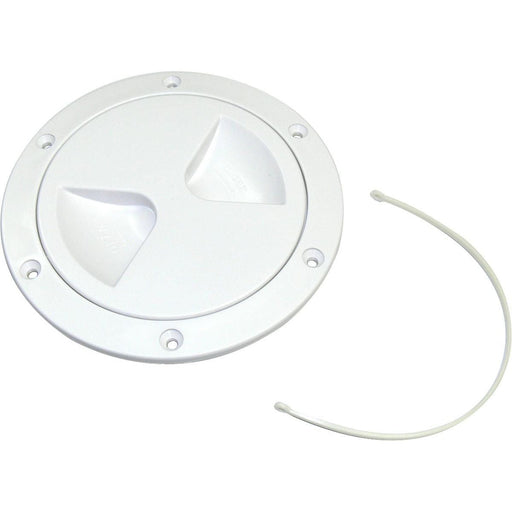 AG Watertight Inspection Cover White Plastic for Motorhome AG - Dynamic Drive