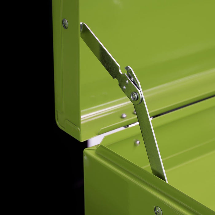 Sealey Topchest & Rollcab Combo 6 Drawer- Hi-Vis Green/Grey AP2200BBHV Sealey  - Dynamic Drive