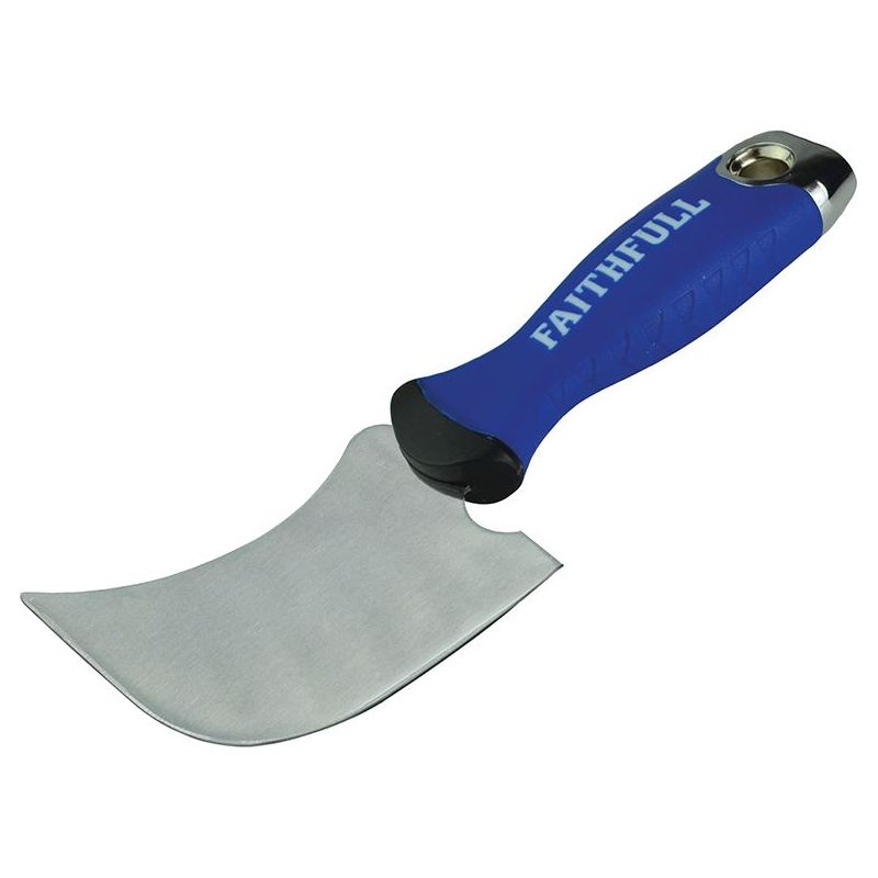 Faithfull Professional Window Knife Quarter Moon Faithfull - Dynamic Drive