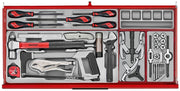 Teng Tools 37" PRO35™ roller cabinet tool kit 595 pieces red Town Tools - Dynamic Drive