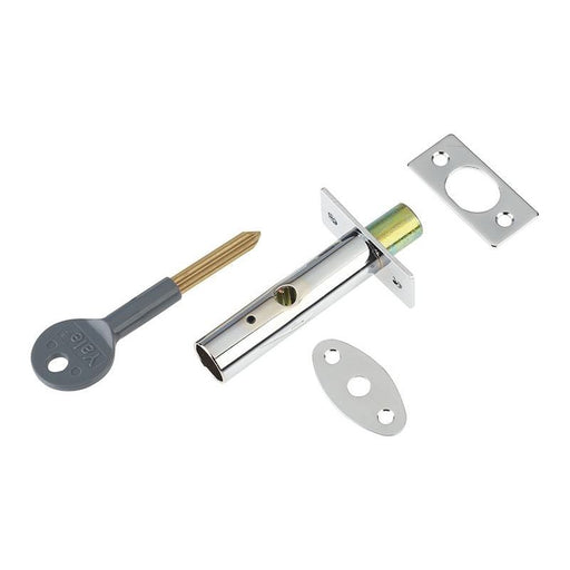 Yale Locks PM444 Door Security Bolt Polished Chrome Finish Visi of 1 Yale Locks - Dynamic Drive